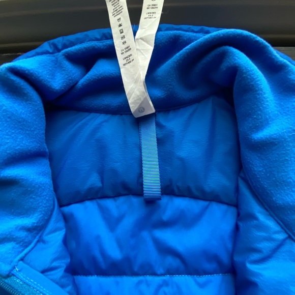 Lululemon Womens Pipe Dream Blue Down For It All Vest Running lightweight size 8 - Picture 8 of 9